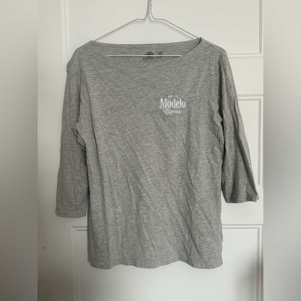 Storm Gray Performance Long Sleeve Shirt